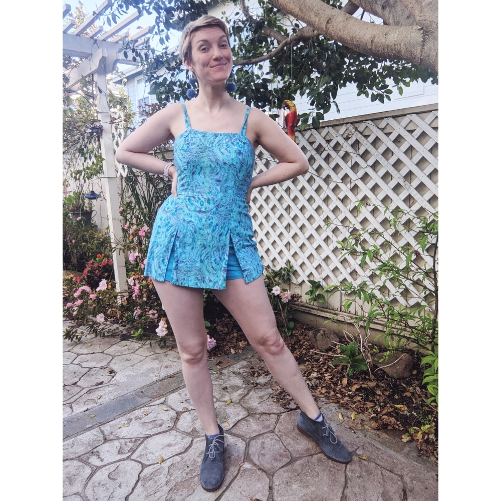 Vintage Gabar Playsuit/Swimsuit